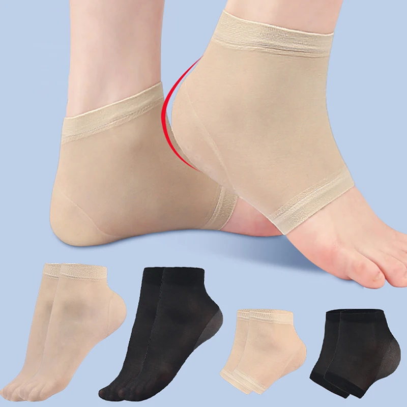 

1Pair Moisturizing Gel Heel Socks Cracked Foot Skin Care Protectors Kit Set Professional Nursing Foot Health Care