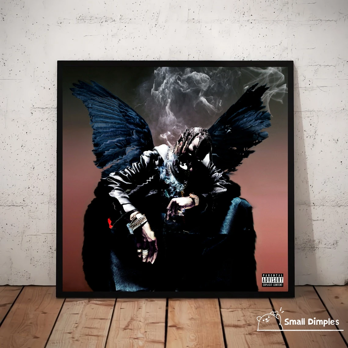 

Travis Scott Birds In The Trap Sing Mcknight Music Album Cover Poster Canvas Art Print Home Decoration Wall Painting (No Frame)