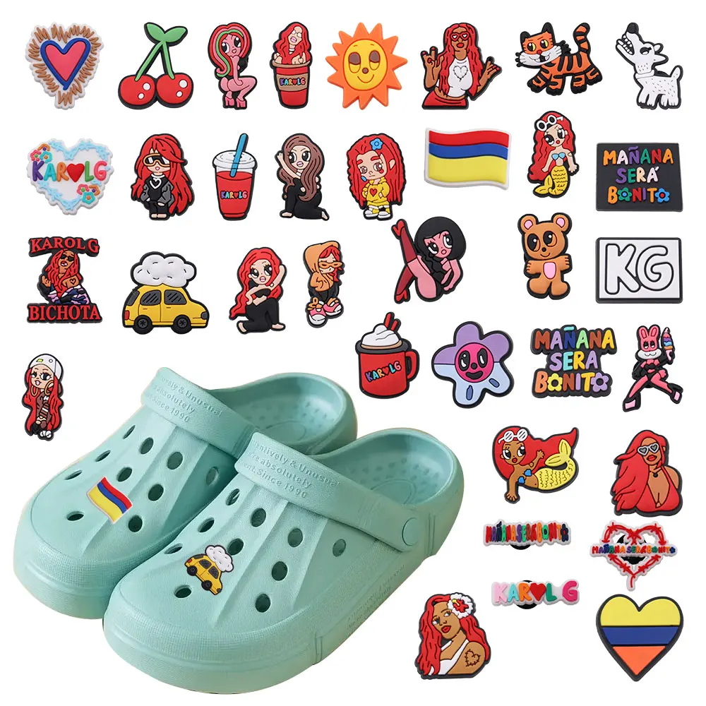 

1 шт., декоративная пряжка для обуви, из ПВХ