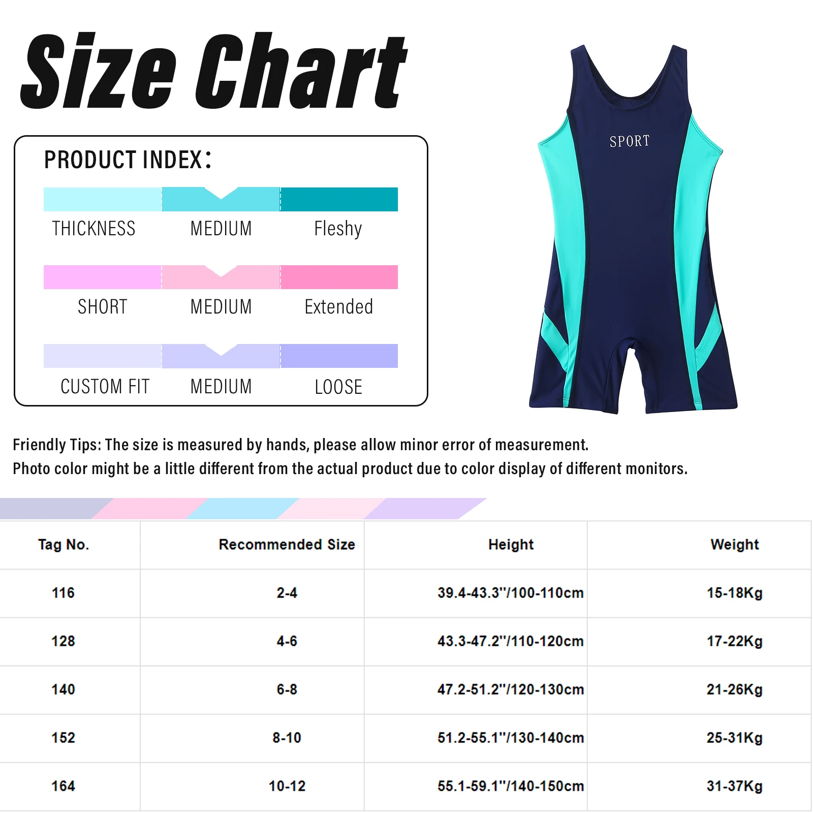 Kids Girl One Piece Swimsuit Swimwear Sleeveless Letter Print Boxer Bottoms Swimming Jumpsuit Bodysuit Pool Surfing Beach Wear
