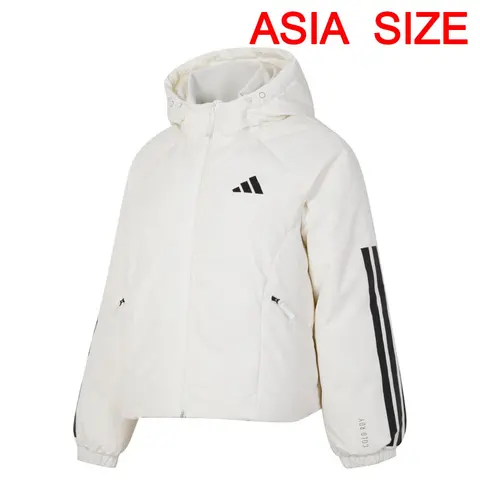 Новое оригинальное поступление, женский пуховик Adidas W PUFFY DOWN J, спортивная одежда на пуху для пешего туризма
