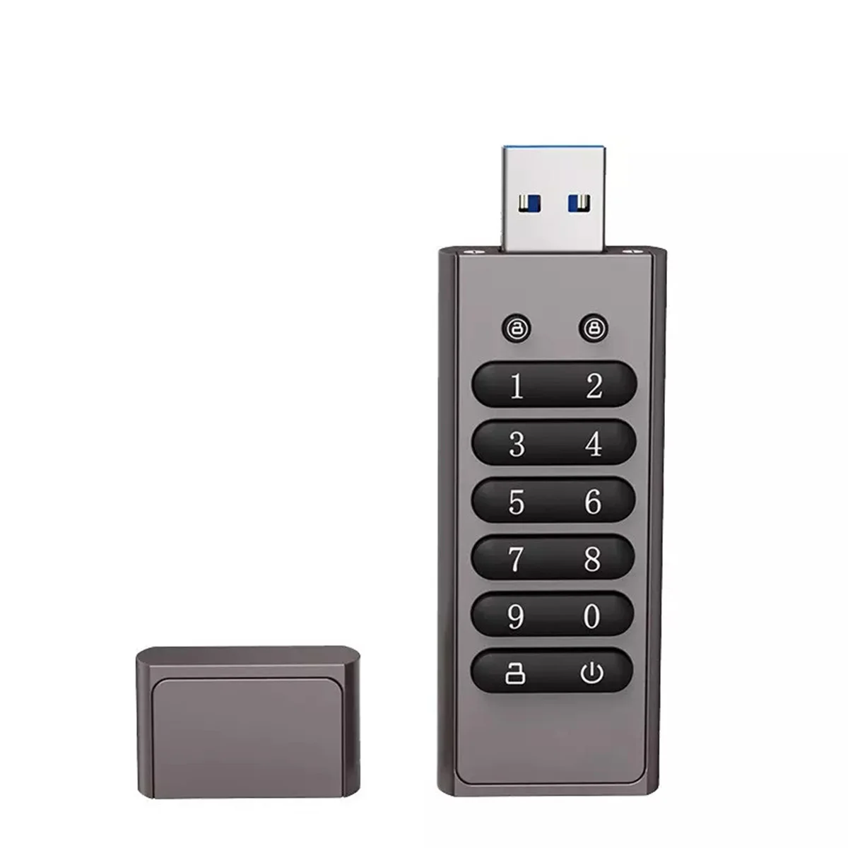 

Key Encryption USB Flash Disk Digital Key Encryption Business Anti-theft Security USB Flash Disk AES256