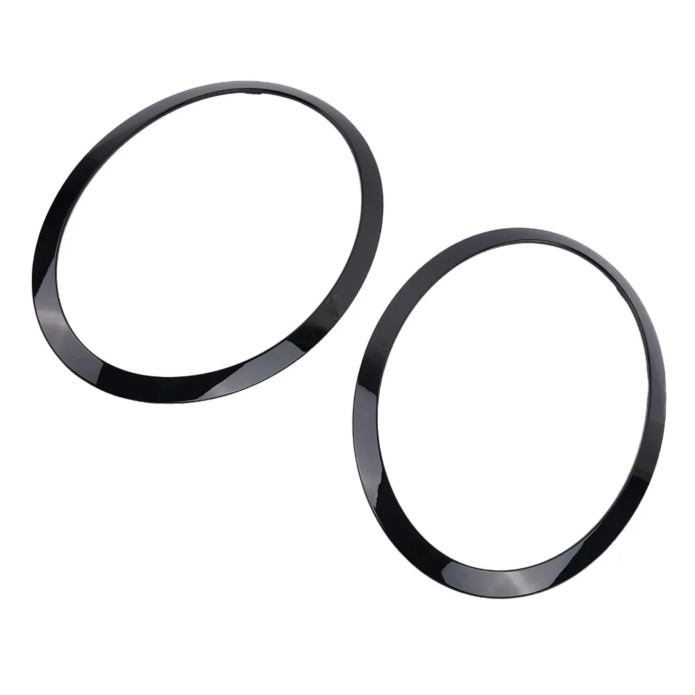 

2pcs Car Headlight Trim Ring LEFT+RIGHT Set For MINI For COOPER F55 F56 F57 F55 5DR Hatchback For Cooper S For Cooper SD