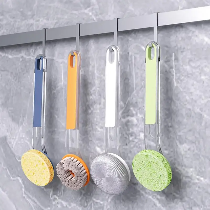 

Dish Brush With Handle Pot Pan Brush Kitchen Cleaning Brush Set Long Handle Dish Brush Kitchen Washing Kitchen Cleaning Tools