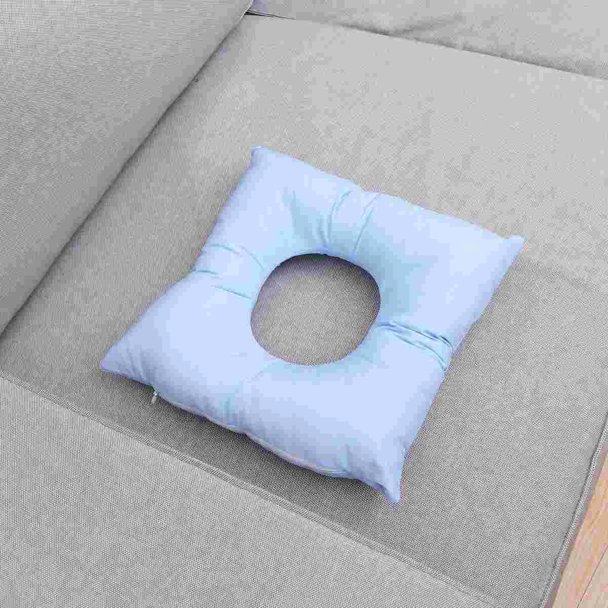 Розовая квадратная массажная подушка для лица спа-красота парков подголовник