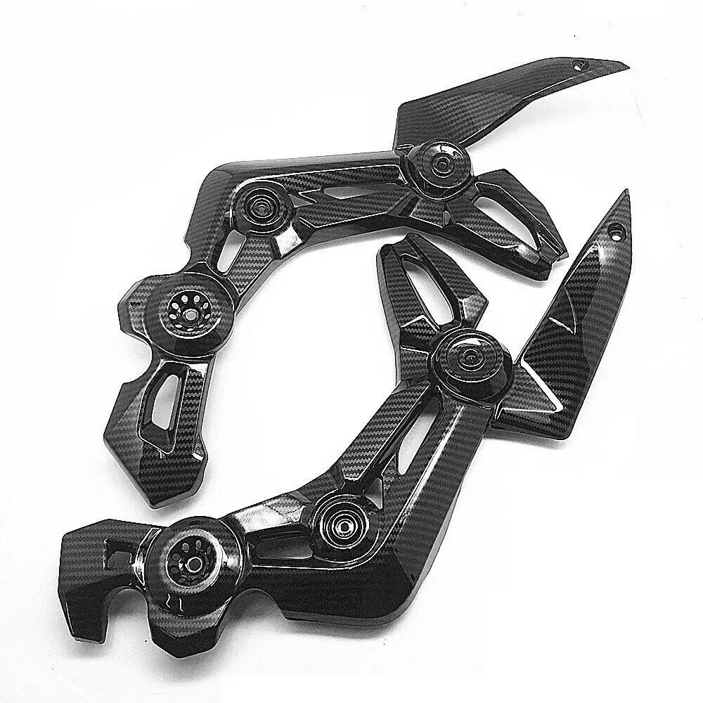 

Для Kawasaki 2017-2019 Z900 Z 900 окантовка из углеродного волокна, левая и правая задняя рама, обтекатель, обтекатель