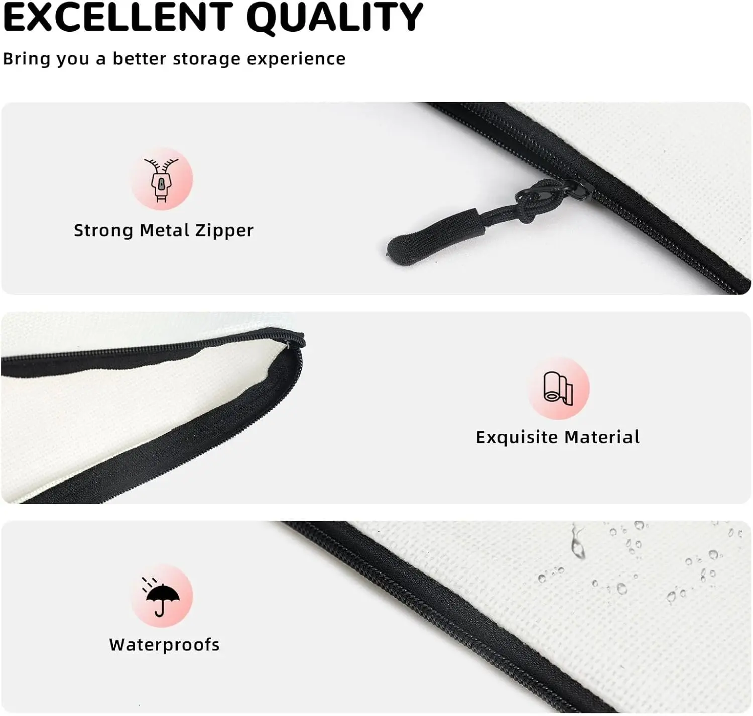 Универсальный органайзер для туалетных принадлежностей с изображением кролика: