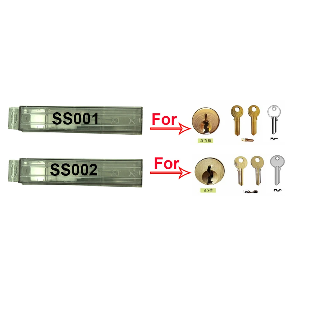 

Auto Repair Tool Lishi 2 in 1 SS001 SS002 Locksmith Tools