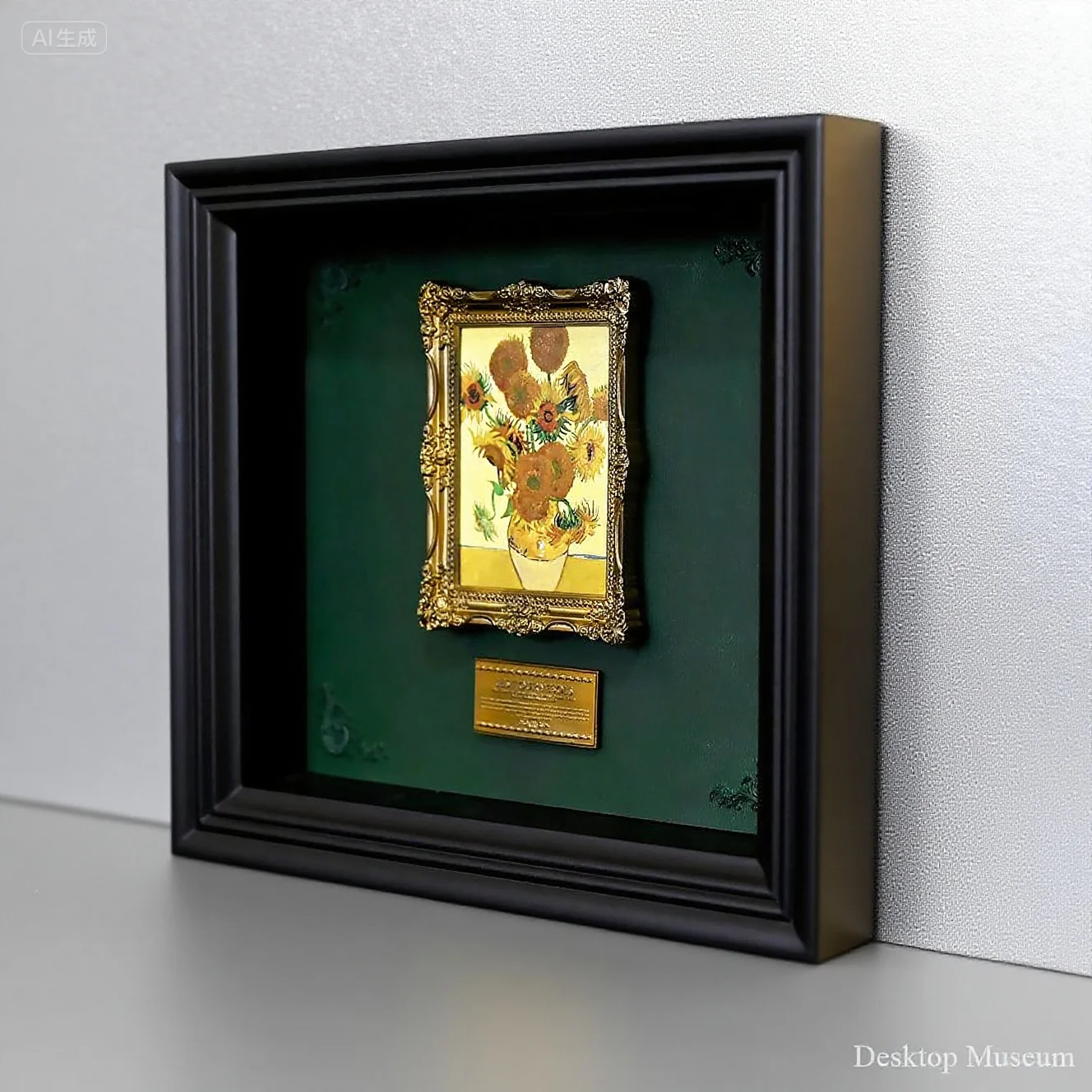 

Смоляная фоторамка подсолнух LTCP-421