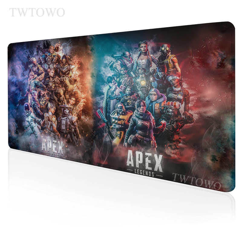 

Игровой коврик для мыши Apex Legends, большой домашний коврик для мыши размера XL, натуральный каучук, нескользящий, мягкий, для ноутбука