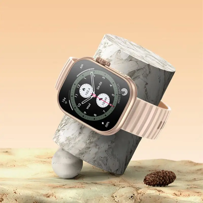 

Smart Watch Intuitive Interface Smart Health Tracker Real-time Body Monitoring Easy Connection Hands-free Calling Waterproof