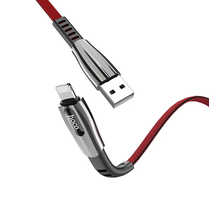 HOCO U70 Дата-кабель USB 2.1A для Apple 8-pin 1.2м | Мобильные телефоны и аксессуары