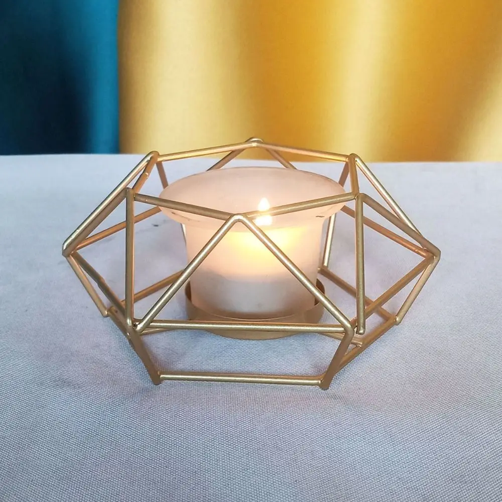 

Geometric Design Purifying Air Home Decor Charming Aroma Aroma Diffuser Essential Oil Stove Tealight Holder Aroma Lamps