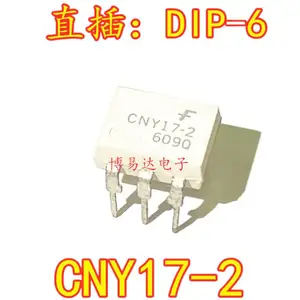 50PCS/LOT CNY17-2 CNY17-2M DIP-6 ic ELCNY17-2