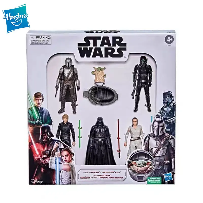 

Hasbro Star Wars The Mandalorian Grogu Action Figures Movable 6-inch Toys Model Collection Hobby Gifts Toys