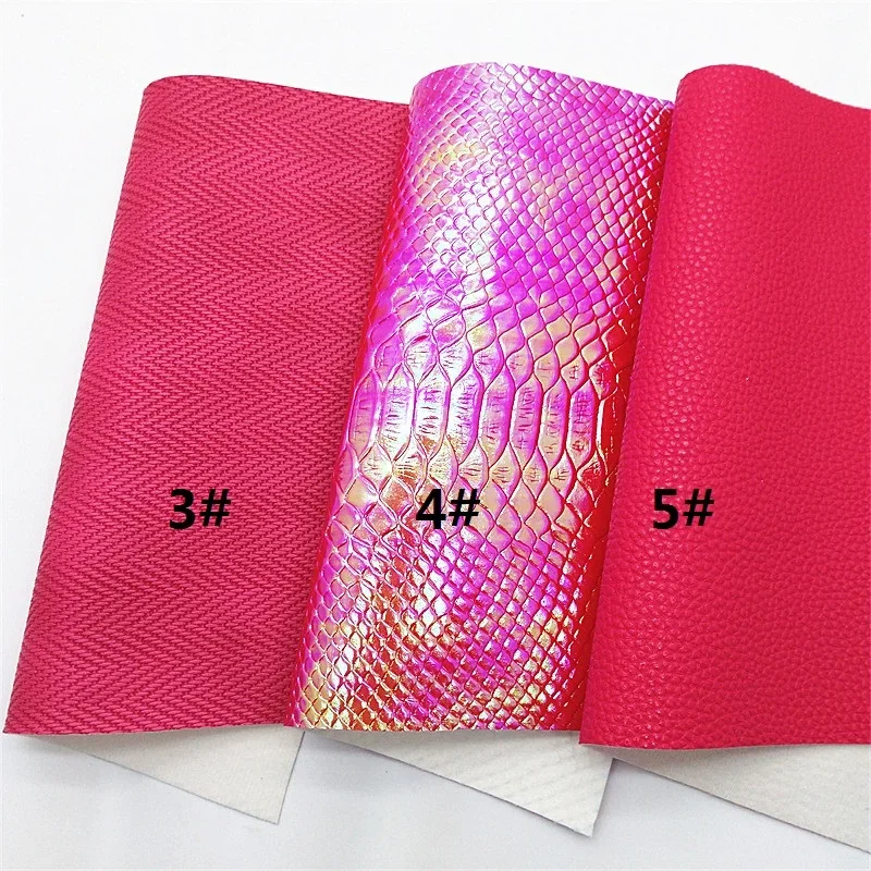 Лист из искусственной кожи с тиснением под крокодила 21x29 см