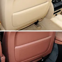 For BMW 5 7 GT Series F01 F02 Car Interior Seat Backrest Storage Panel Cover Seat Back Trim Panel Accessories Brown Black