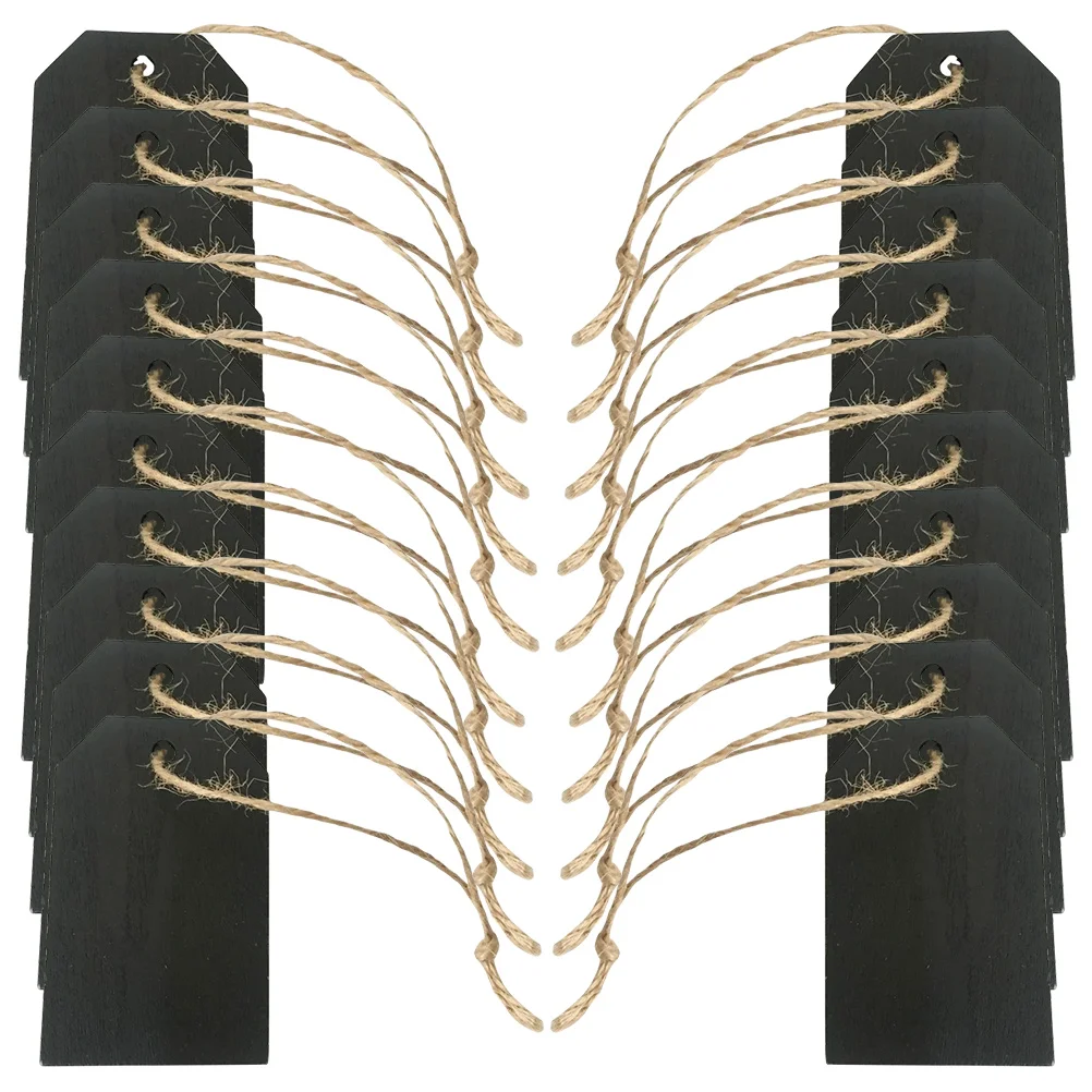 

20pcs Wooden Hanging Tags Marking Tags Tags Hanging Tags Writable Tags