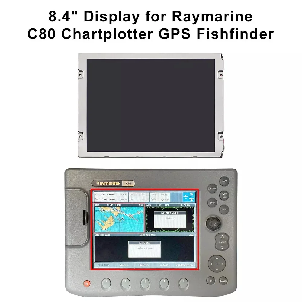 Дисплей 8 4 дюйма для ремонта GPS-рыбопоискового устройства Raymarine C80