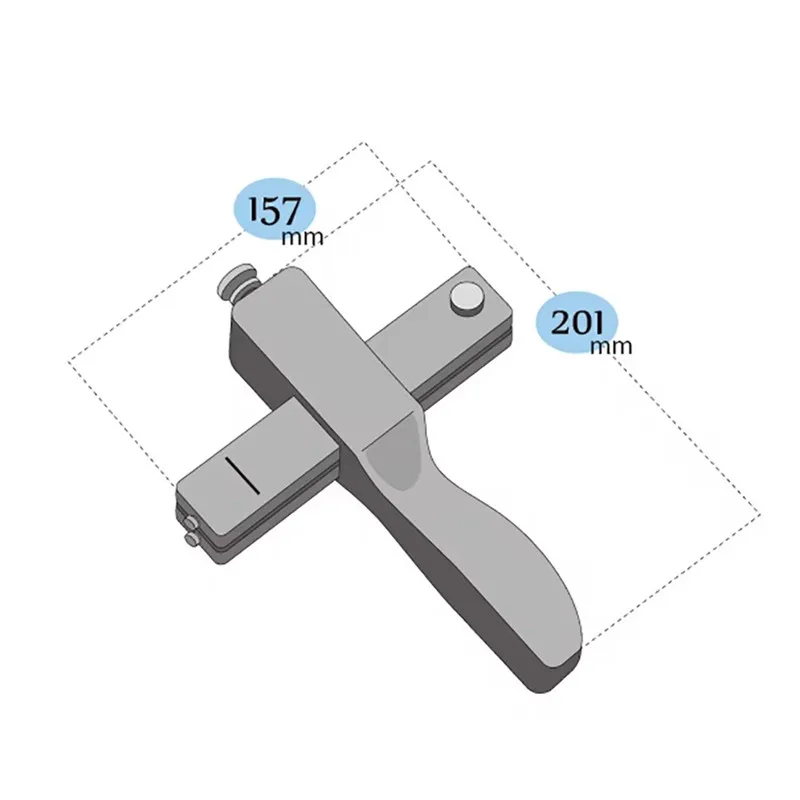 Машина для резки ремня Geji материал ореха регулируемая полоса ручной режущий