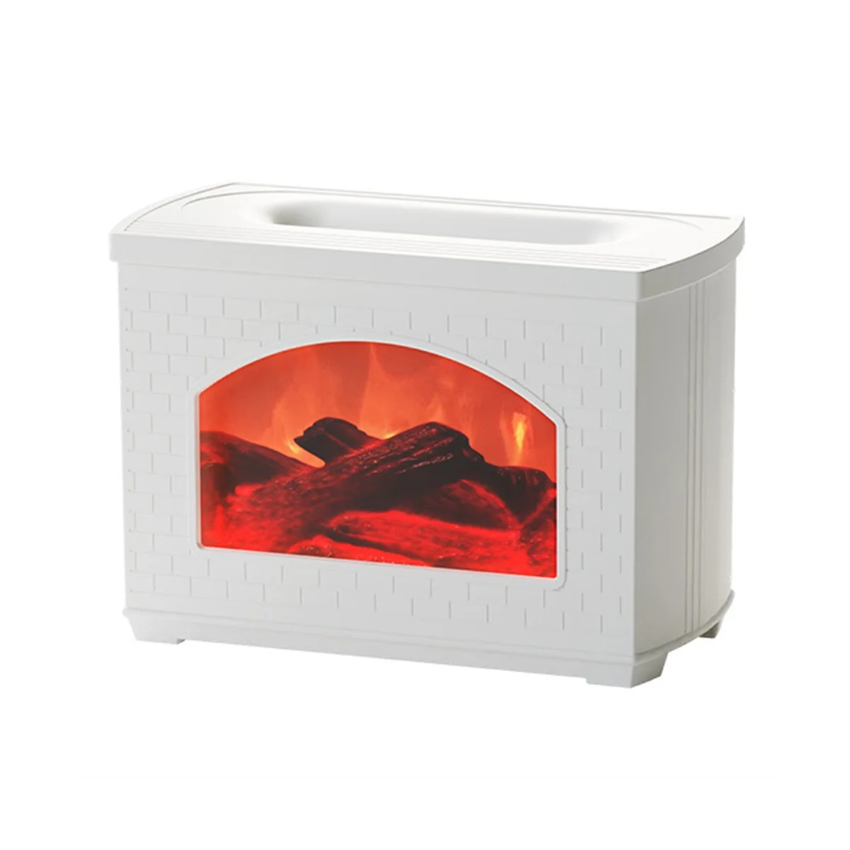 

Увлажнитель камина с имитацией эффекта освещения, автоматический распылитель для домашнего декора, белый