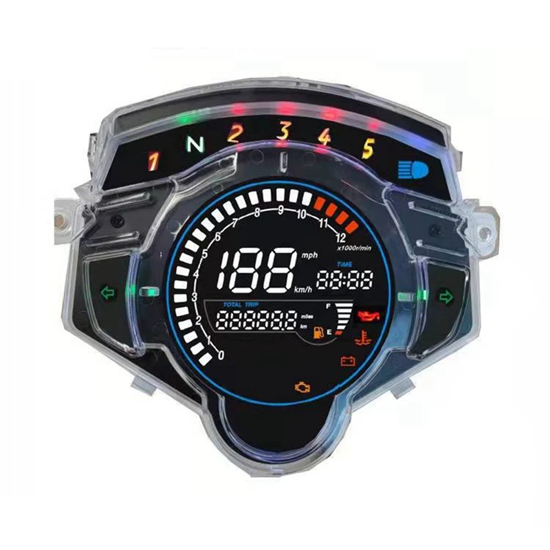 

Digital Meter Lcd Speedometer Odometer Tachometer Display For Yamaha LC135 V2 V3 V4 V5 V6 V7