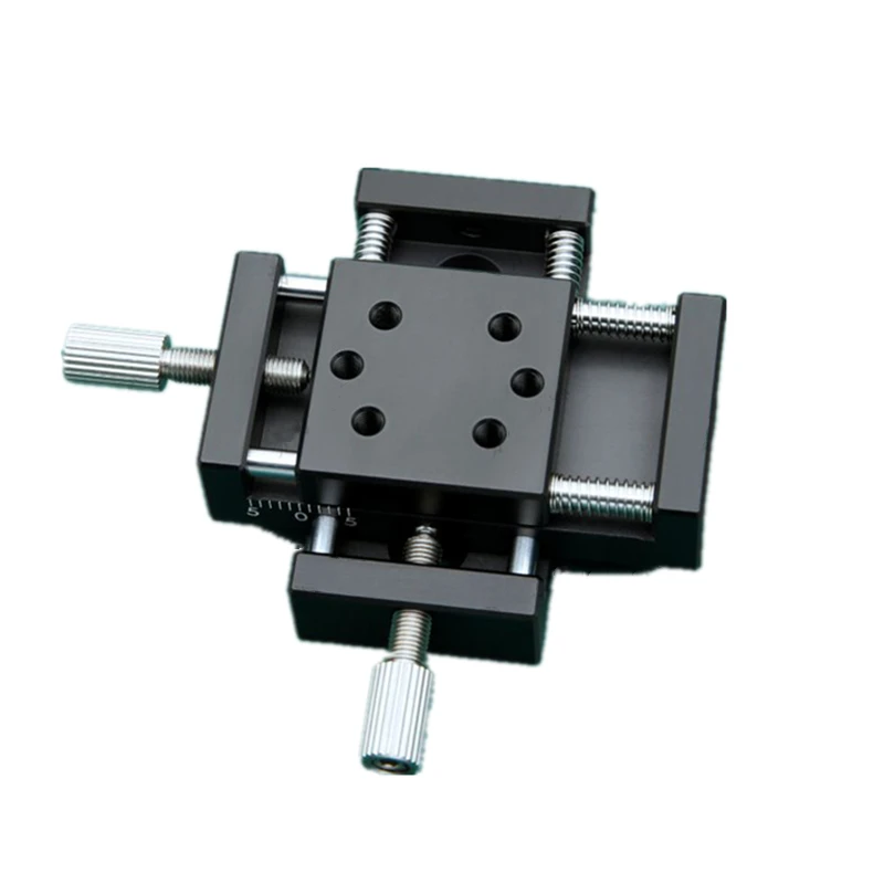 

Ручной крестообразный нажимной винт для точной настройки стола из алюминиевого сплава 25 мм столешница XY ось без обратной ресницы