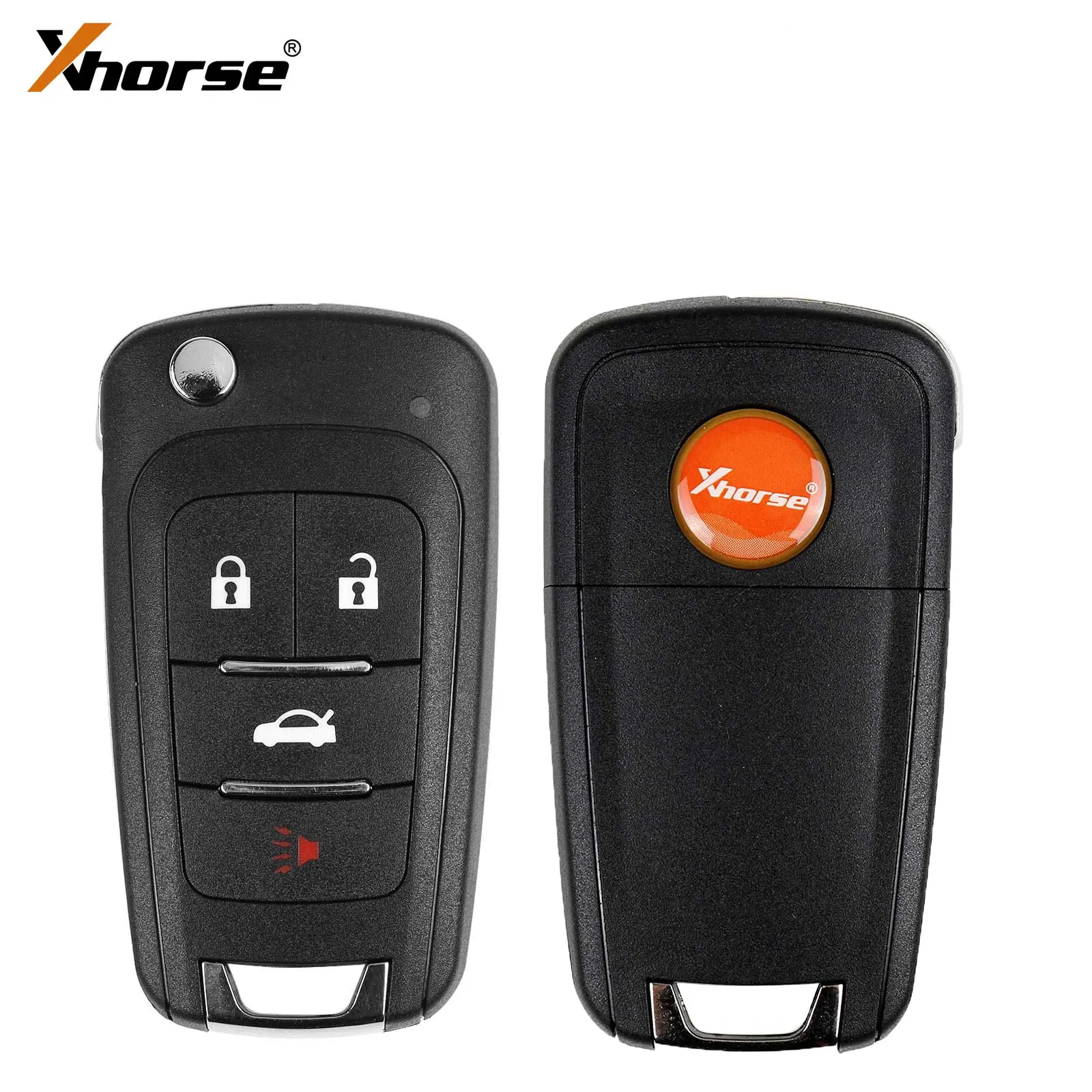 

Xhorse XNBU01EN Wireless Remote Key for Buick Flip 4 Buttons Car Key for VVDI2 Key Tool for Buick Chevrolet Style Accessories