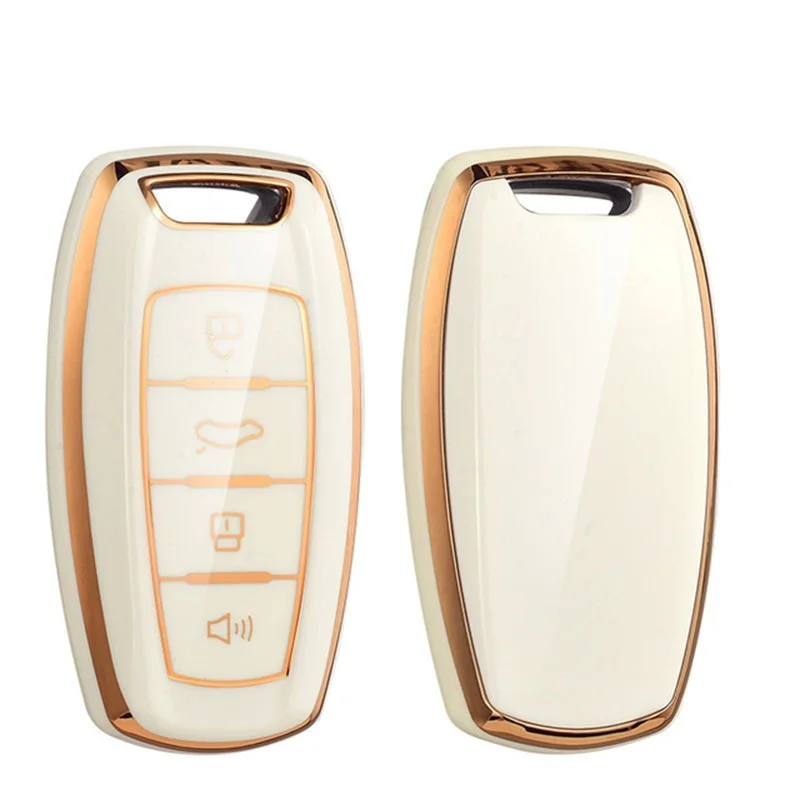 

New TPU Car Key Case Cover Shell For Audi A1 A3 A4 A5 A6 A7 A8 Q3 Q5 Q7 S4 S5 S6 S7 S8 R8 TT Holder Protector Fob Accessories