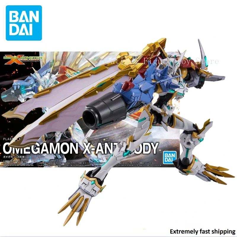 В наличии оригинальная фигурка Bandai со стандартным усилением Digimon Adventure Omegamon (X
