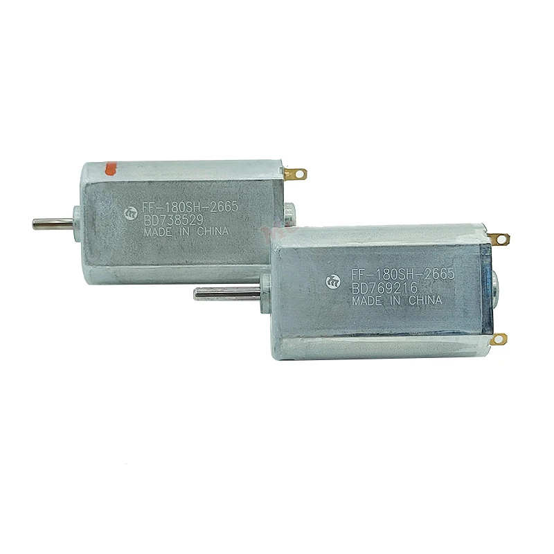 

1PCS Mabuchi FF-180SH-2665 Mini 180 Motor DC 2.4V 3V 3.7V 4.2V 11500RPM Presious Metal Brush Motor DIY Electric Shaver Razor Toy