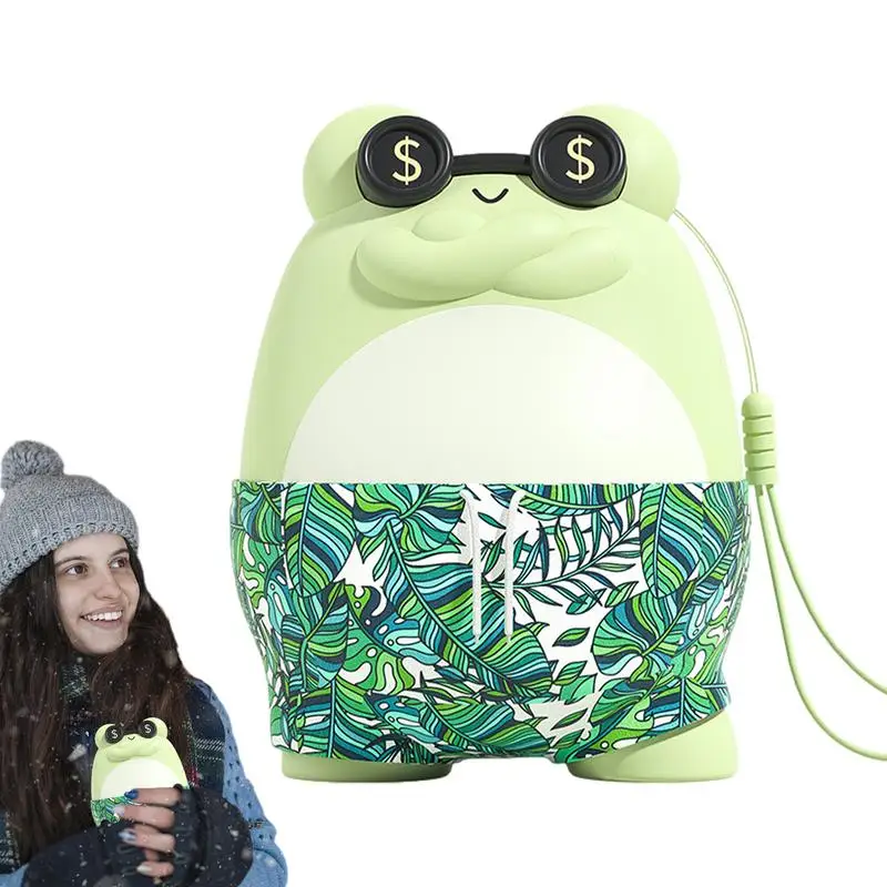 

Hand Warmers Rechargeable cute Frog Shape Fast Heating Pad Portable USB Warmer Heater Stove Hand Warmers For Indoor Outdoor