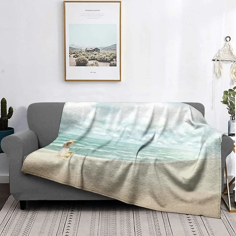 Украшение для дома плюшевое покрывало дивана спальни с изображением животных