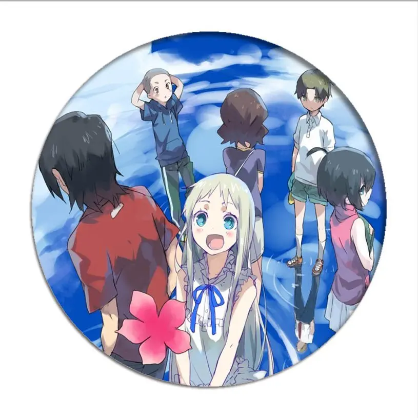 Значки в виде цветов которые мы увидели тот день брошь Honma Meiko булавки коллекция