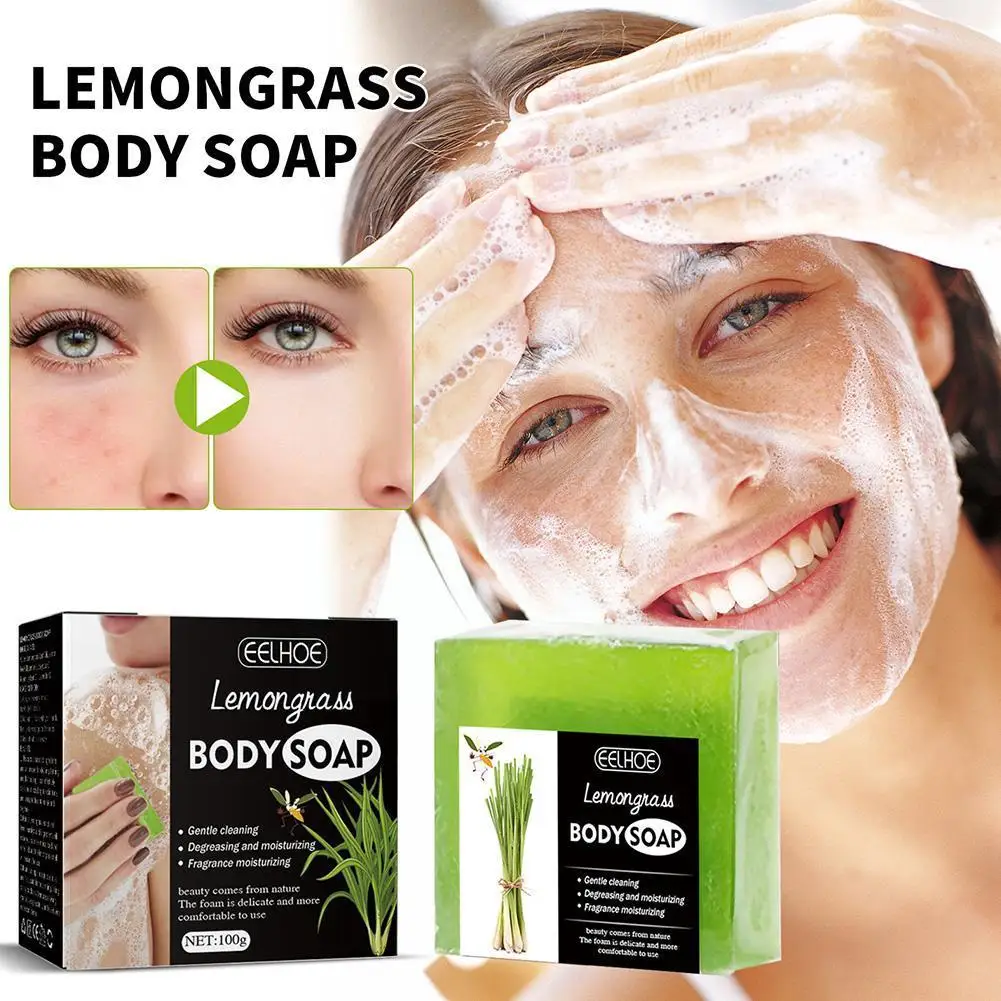 

100g Citronella Soap Moisturizing Essential Oil Soap Ointment Acne Seborrhea For All Skin Deep Care Shower Skin Cleaning So E2G7