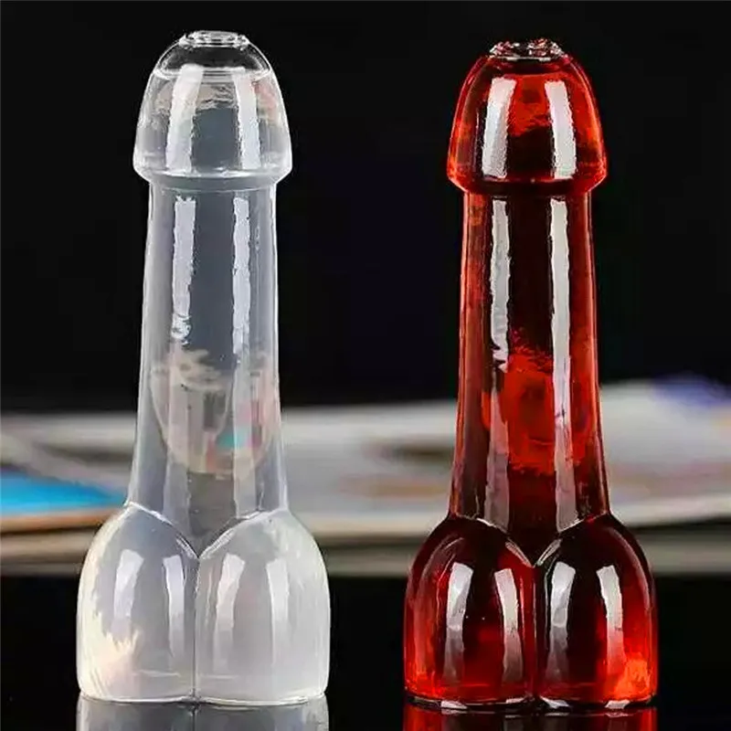 

Wine Decanter Crystal Wine Glass Cup Skull Head Shot Glass Cup Phallic Glass Boron Beer Whisky Bar Decoration Glass Flask