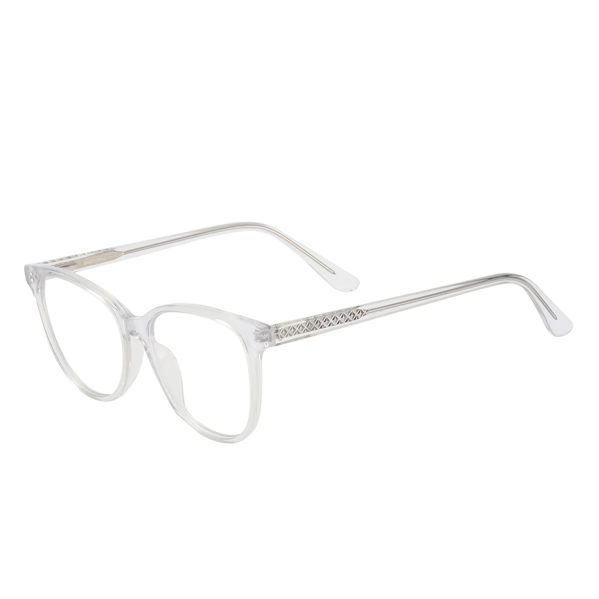 

Женские очки кошачий глаз, прозрачные ацетатные очки с полным ободком, оправа для очков с пружинным шарниром, линзы по рецепту для близоруко...