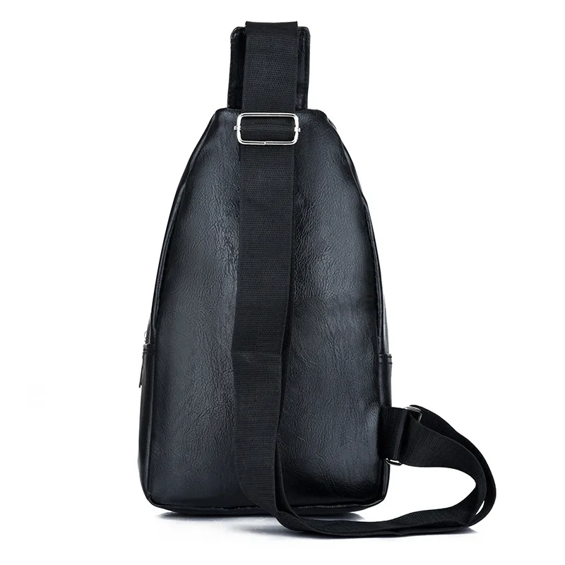 Men's Vintage Leather Men's Crossbody Bag Casual Fashion Crossbody Bag Classic Men's Leather Bag High Quality PU Shoulder Bag