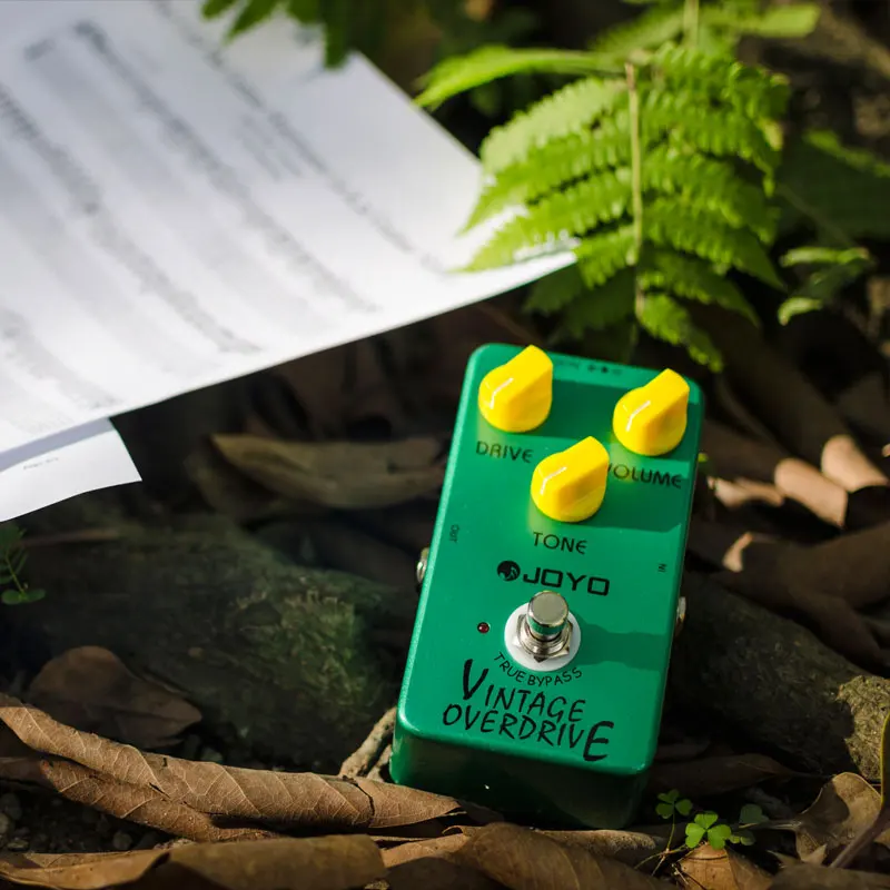 JOYO JF-01 Классическая винтажная Педаль Overdrive для отображения электрической гитары |