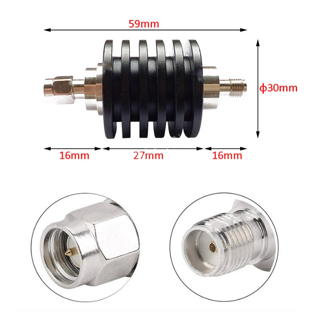 Фиксированный аттенюатор SMAJK мощностью 10 Вт для эффективного снижения сигналов с