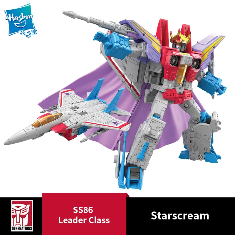 

[Оригинал] Трансформеры Hasbro, модель SS86 Leader Class Starscream-F3201, игрушки