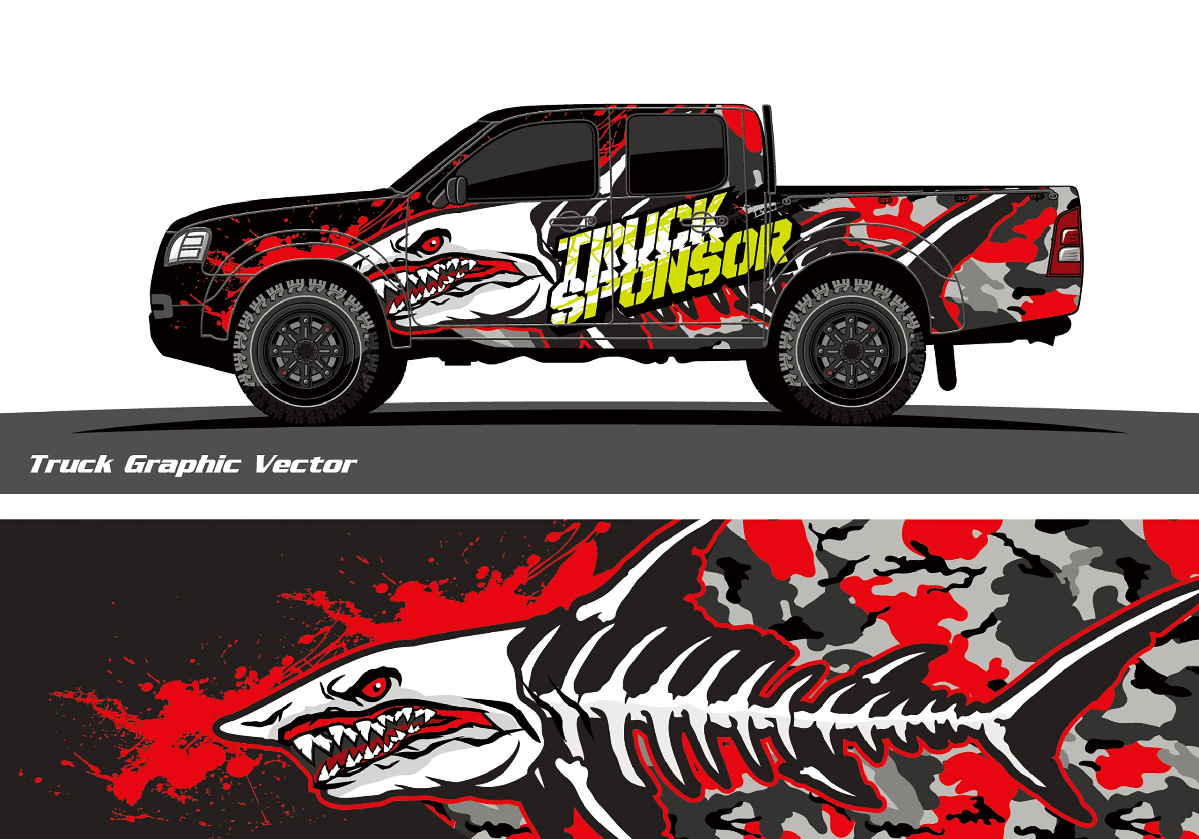 

Car Wrap Art Red Car Foil Door Side Sticker Full Body Sticker Fits Any Car Racing Side Racing Painted Illustration Car Decal