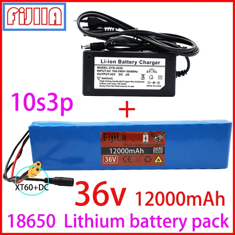 36 в 30 Ач 600 Вт 10s3p литий-ионная Akku 20A Bms Lst Geschikt Voor M365 Pro Ebike Fiets Roller T Stecker + Lader