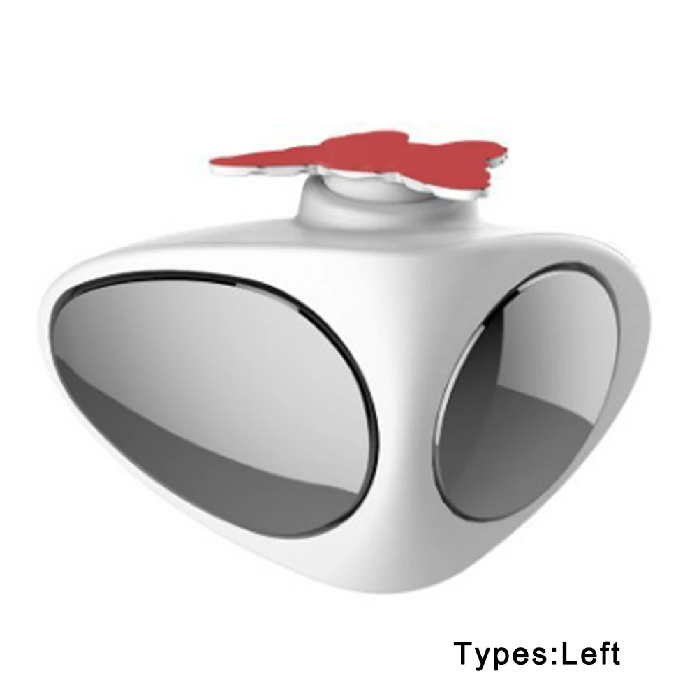 

Universal Car Rearview For Safety Parking Adjustable Wide Angle 360 Rotation Auxiliary Blind Spot Mirror Double Mirror