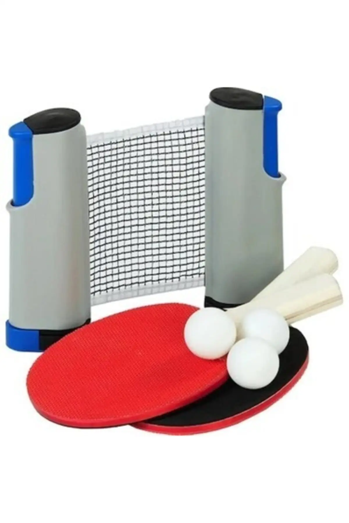 Povit Tennis Table Net Folding Table 150 Cm 2 Racket + 3 Ball Ping-Pong Set Tennis Equipment & Accessory outdoor