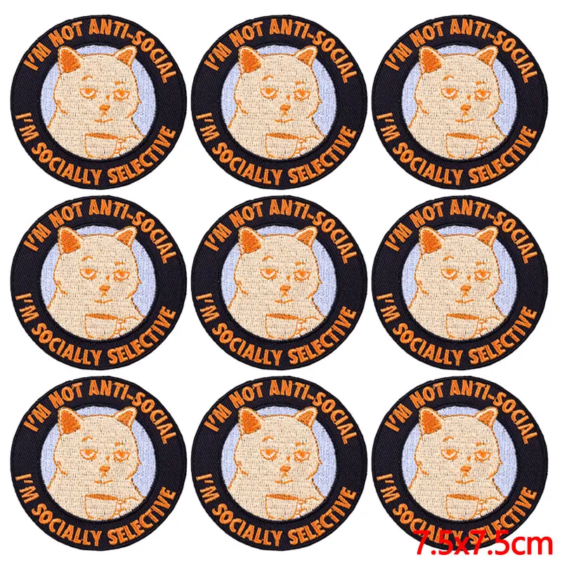 10 шт./партия термоклейкие нашивки с мультяшными животными