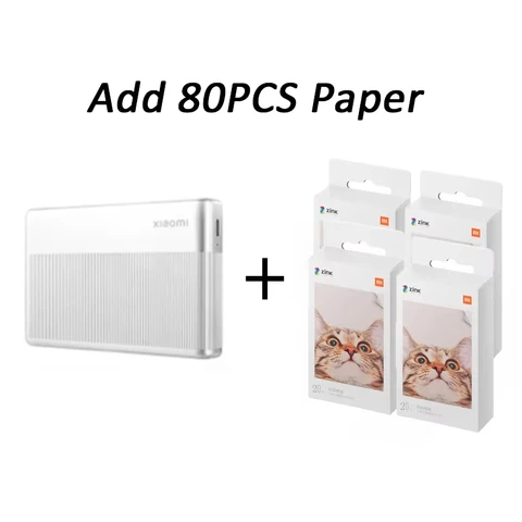 Портативный фотопринтер Xiaomi 1S Bluetooth Thermal Print ZINK Inkless Technology