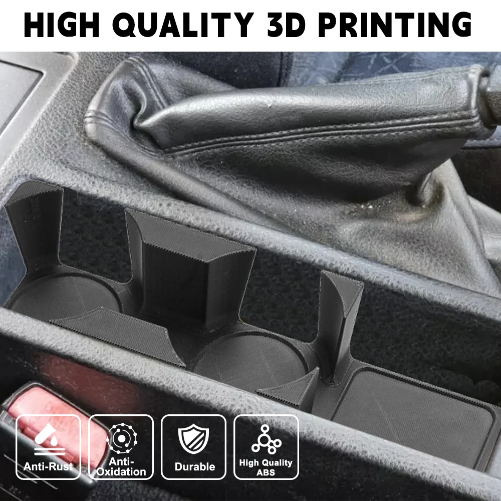 Фото Двойной подстаканник для BMW E36, подстаканник на центральной консоли с 3D-печатью №3