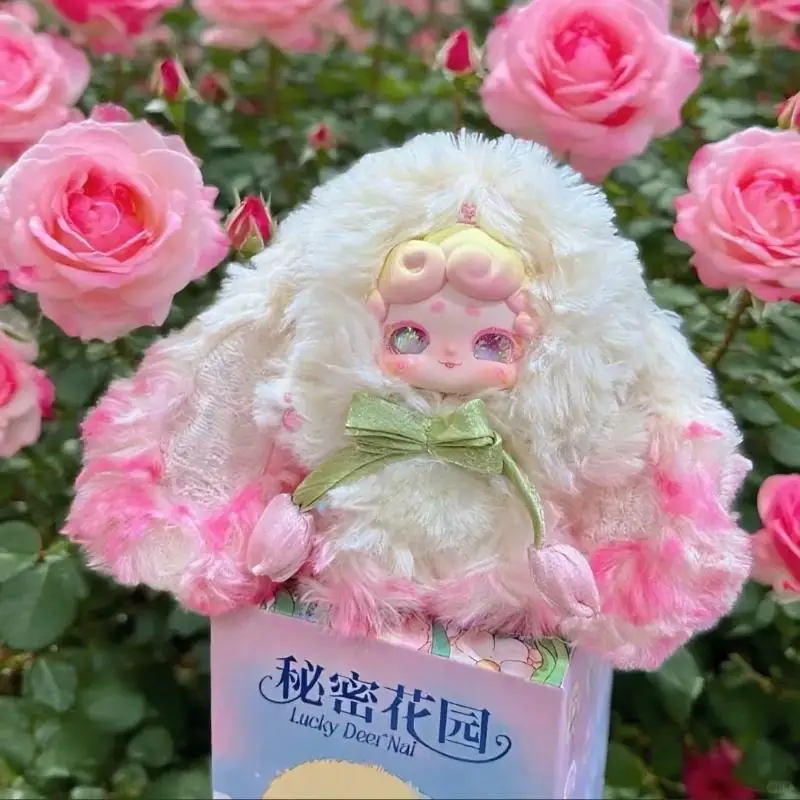 Фото Новая коллекционная плюшевая игрушка-фигурка Lucky Deer Nai Good Night Bunny Secret Garden Blind Box: сюрприз, украшение, подарок №2