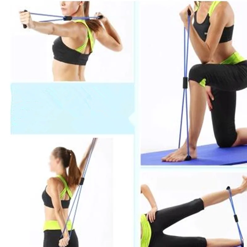 

Fitness Resistance Bands Latex Training Elastic Sports Bands Pull Rope Tube Workout Exercise Yoga Body Fitness Equipment Yernea
